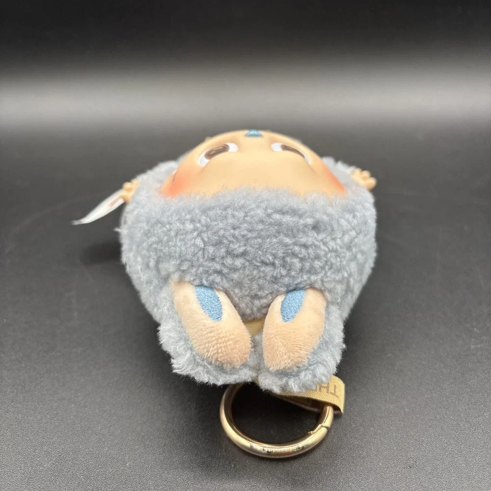 POP MART Labubu The Monsters Exciting Macaron Plush Pendant Sea Salt Coconut